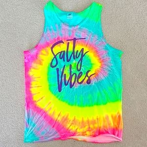Large Tank Tie Dye Design
